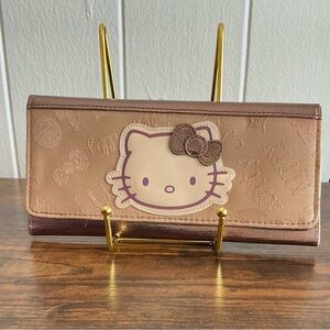 A Rare Sanrio 2011 Hello Kitty Vintage Long Snap Wallet